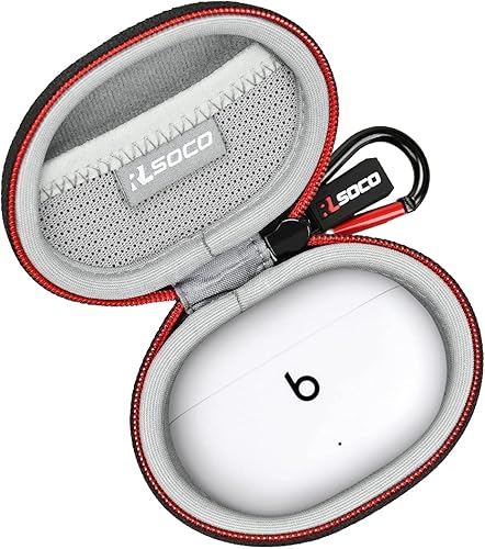 RLSOCO Funda para Beats Studio BudsStudio Buds+ Auriculares inalámbricos con cancelación de ruido (negro)