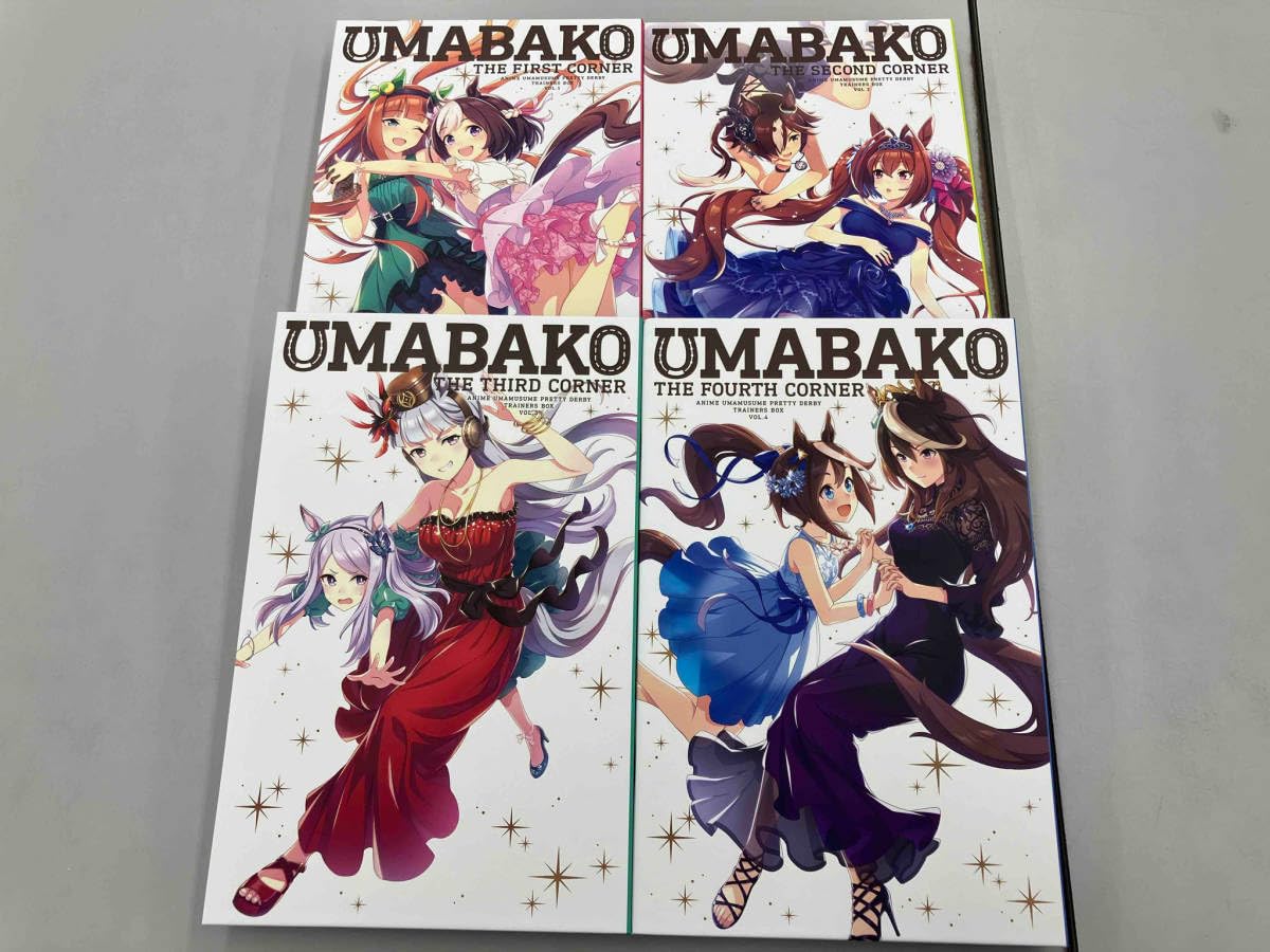 ウマ娘　プリティダービー ウマ箱　UMABAKO 4巻セット　Blu-ray Amazon.co.jp: 併売 【※※※】[全4巻セット]『ウマ箱』 第1~4