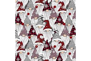Gnome Fabric, Christmas Gnome, Holiday Gnomes, by The Yard