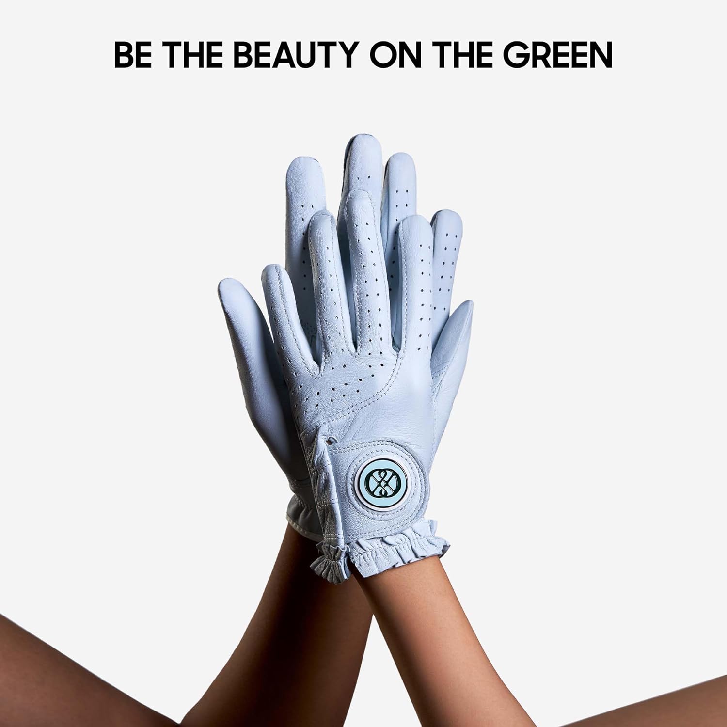 CLAPLEY Women’s Golf Glove – Premium Cabretta Leather with Magnetic Ball Marker, Breathable Design, Good Elasticity, Precious Gift for Golfers, Super Soft Feel, Left and Right Hand, Secure Fit - Image 6