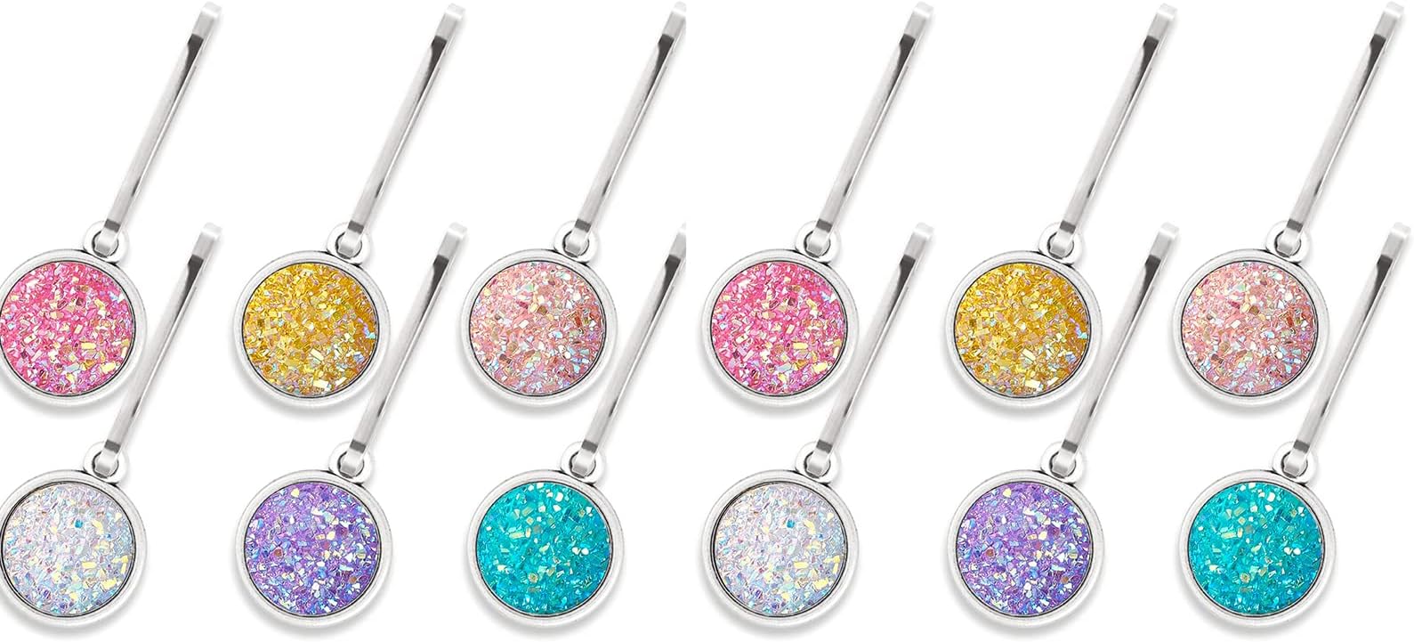12Pcs Zipper Pull Charms, Handbags Zipper Pulls Backpacks Zipper Pulls Luggage Zipper Pulls Zipper Pulls Replacement Bling Zipper Handle Tab Tag Removable Zipper Pulls for Purses Luggage Backpacks