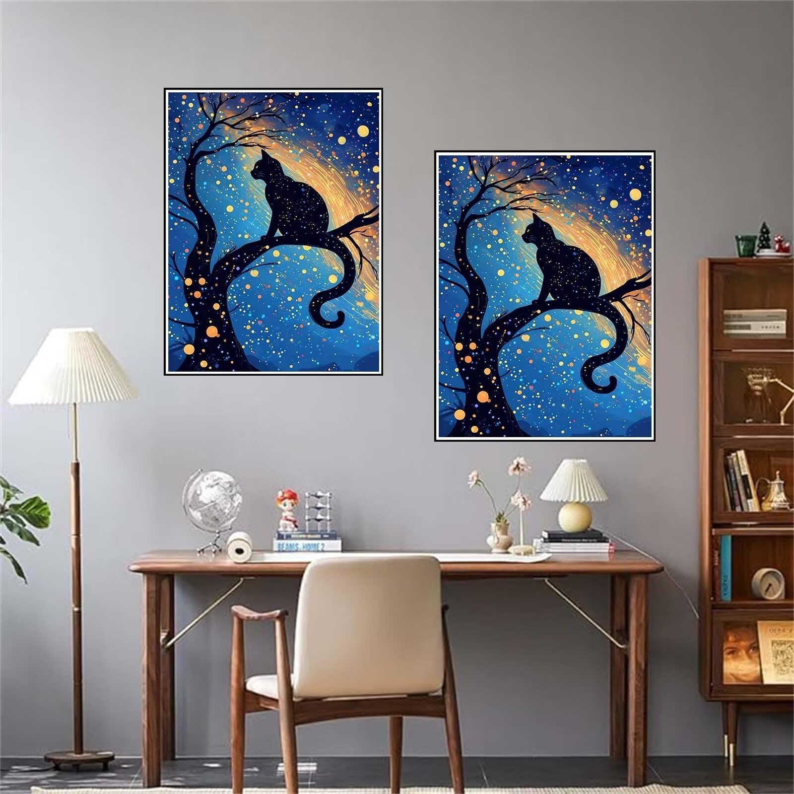 Lxmydm Pintura Por Números Para Adultos Y Niños | 6 Lienzos De 20x30 Cm Con Pintura Acrílica Y 6 Pinceles | Kit De Arte Para Principiantes | Relajación Y Creatividad