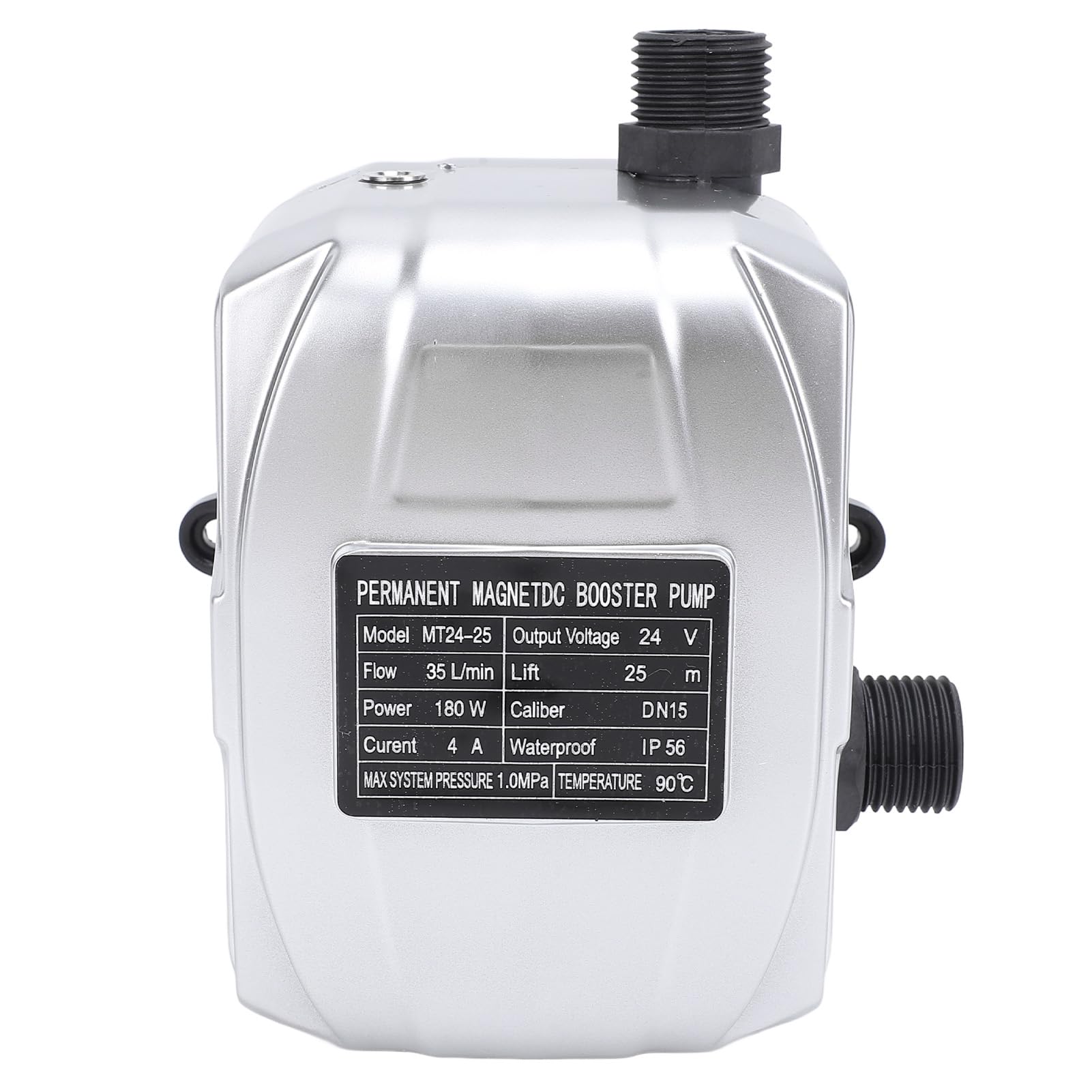 DC24V 180W Wasserdruckerhöhungspumpe, 35L/min Automatische Druckerhöhungspumpe Wasserumwälzpumpe für Bewässerung zu Hause, Küche, Garten