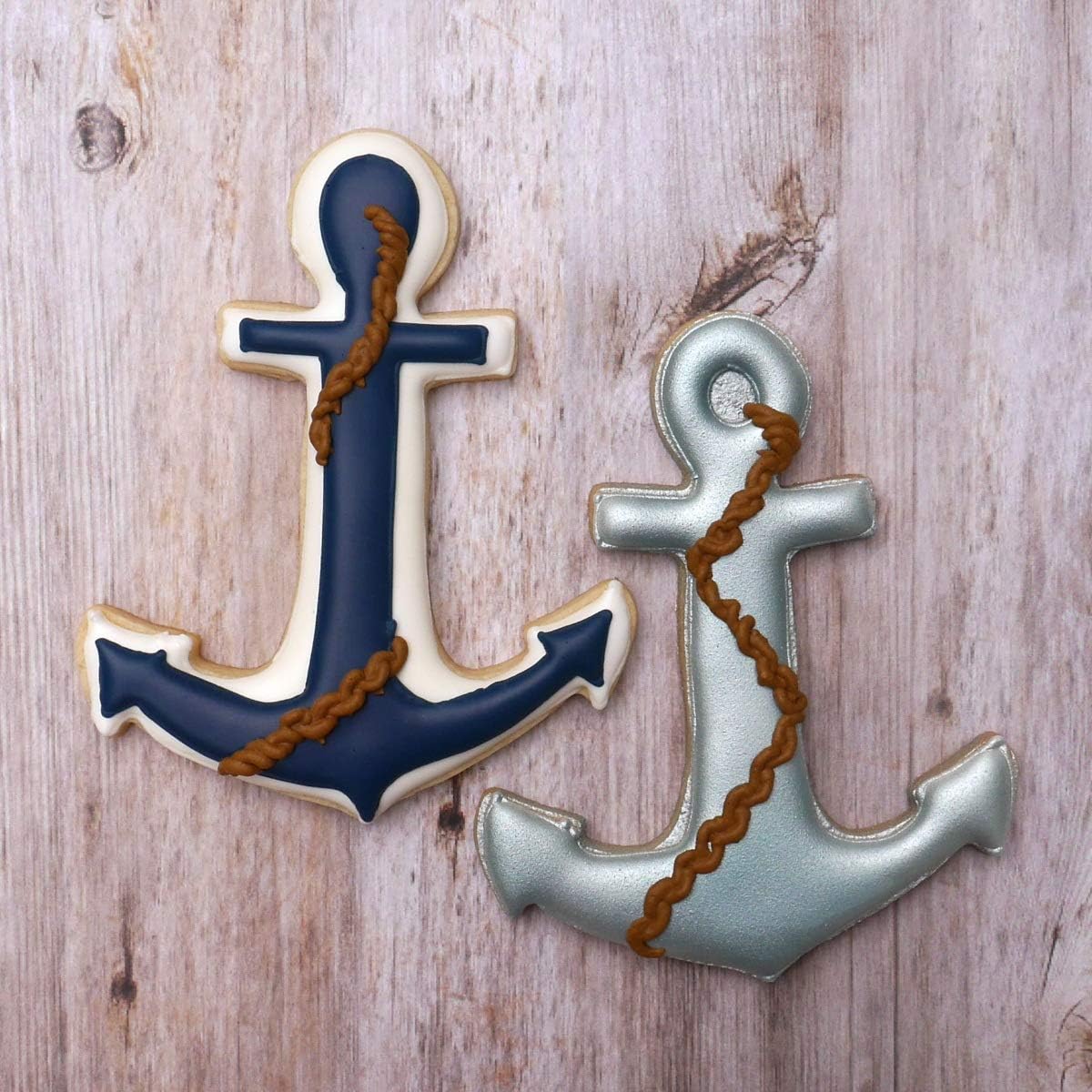 Sweet Cookie Crumbs Anchor Cookie Cutter - Stainless Steel