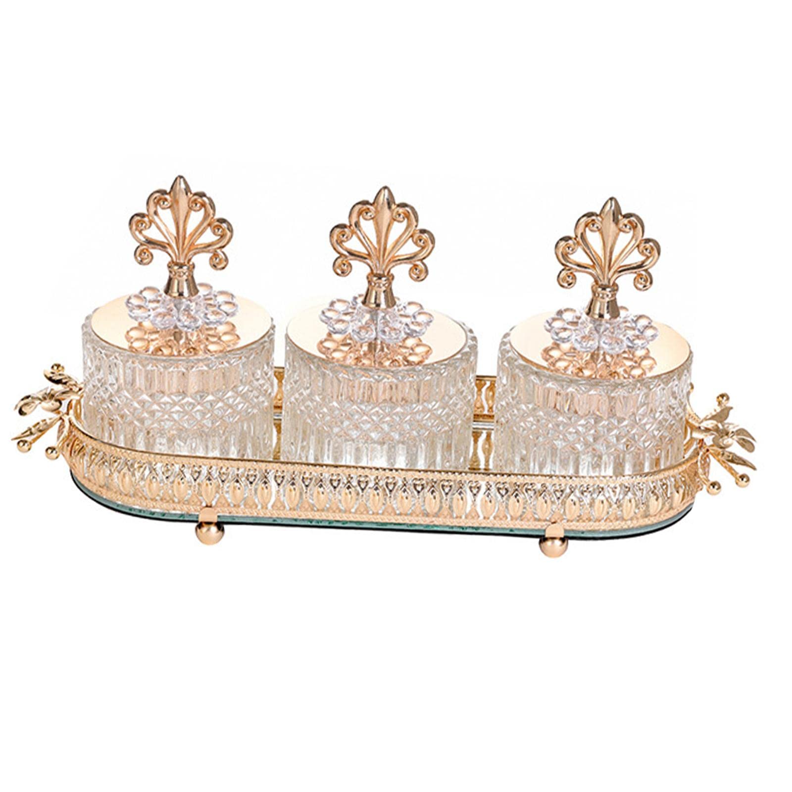 Glass Candy Box Divided Snack Serving Tray Food Storage Organizer| Food Storage Containers|Home & Garden-image-30