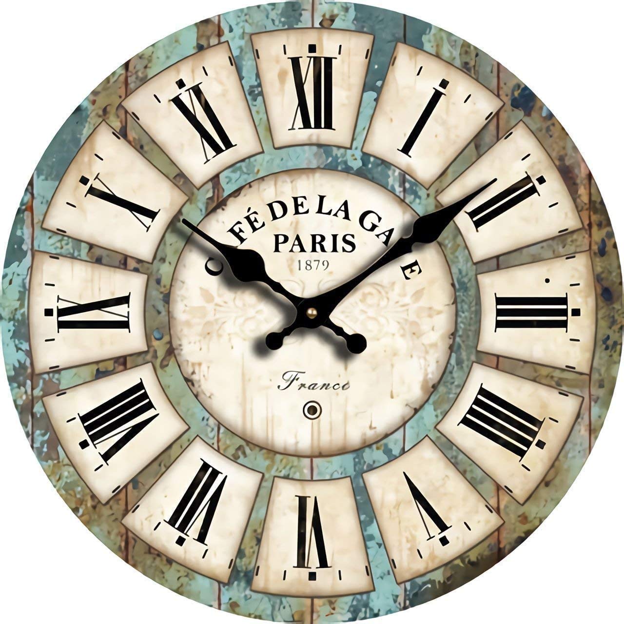 ウォールクロック/壁掛けフレンチパリ北欧シャビーレトロカフェナチュラルョップ Amazon.co.jp: 【morningplace】 マリンテイスト レトロ ウォール