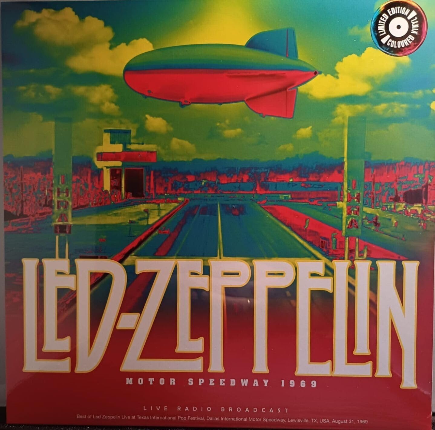 Amazon.com: Led Zeppelin Motor Speedway 1969. LP.