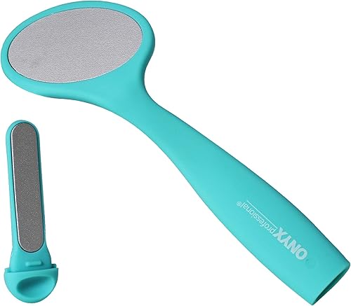 Miniatura 4 de Onyx Professional Limpiador de pies de diamante 3 en 1 para pies, removedor de callos, piel muerta, talones agrietados secos, exfoliante de limas de