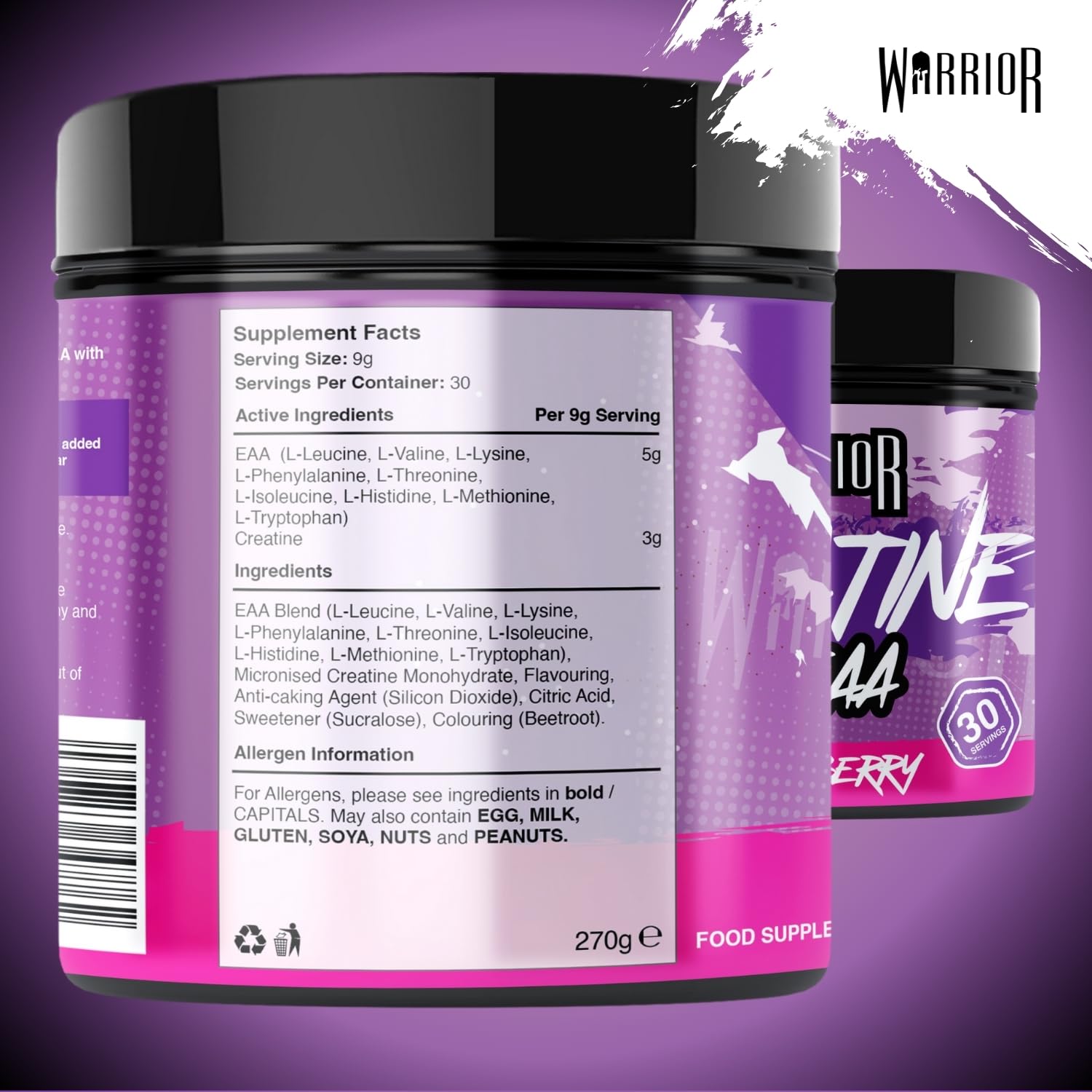 RAW Nutrition Creatine Monohydrate Powder, Unflavored (30 Servings) - Micronized Creatine - View #5