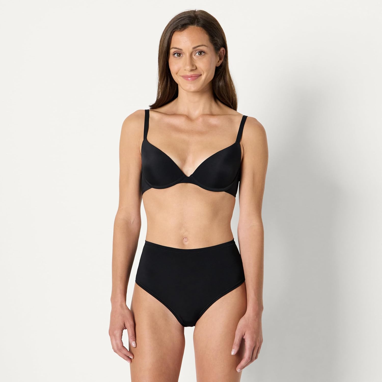 Amazon Essentials Women's Microfiber Lined Wired Scoop Bra, Pack of 2 - Image 5