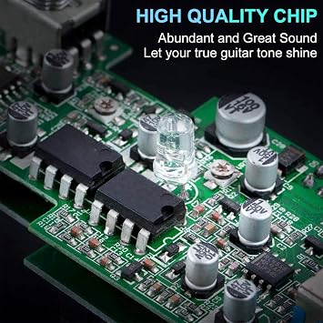 Mini Electric Guitar Effect Pedal, Multiple Effects Accurate Chorus Effector Sound Processor for Electric Guitar Performance (Drive(02