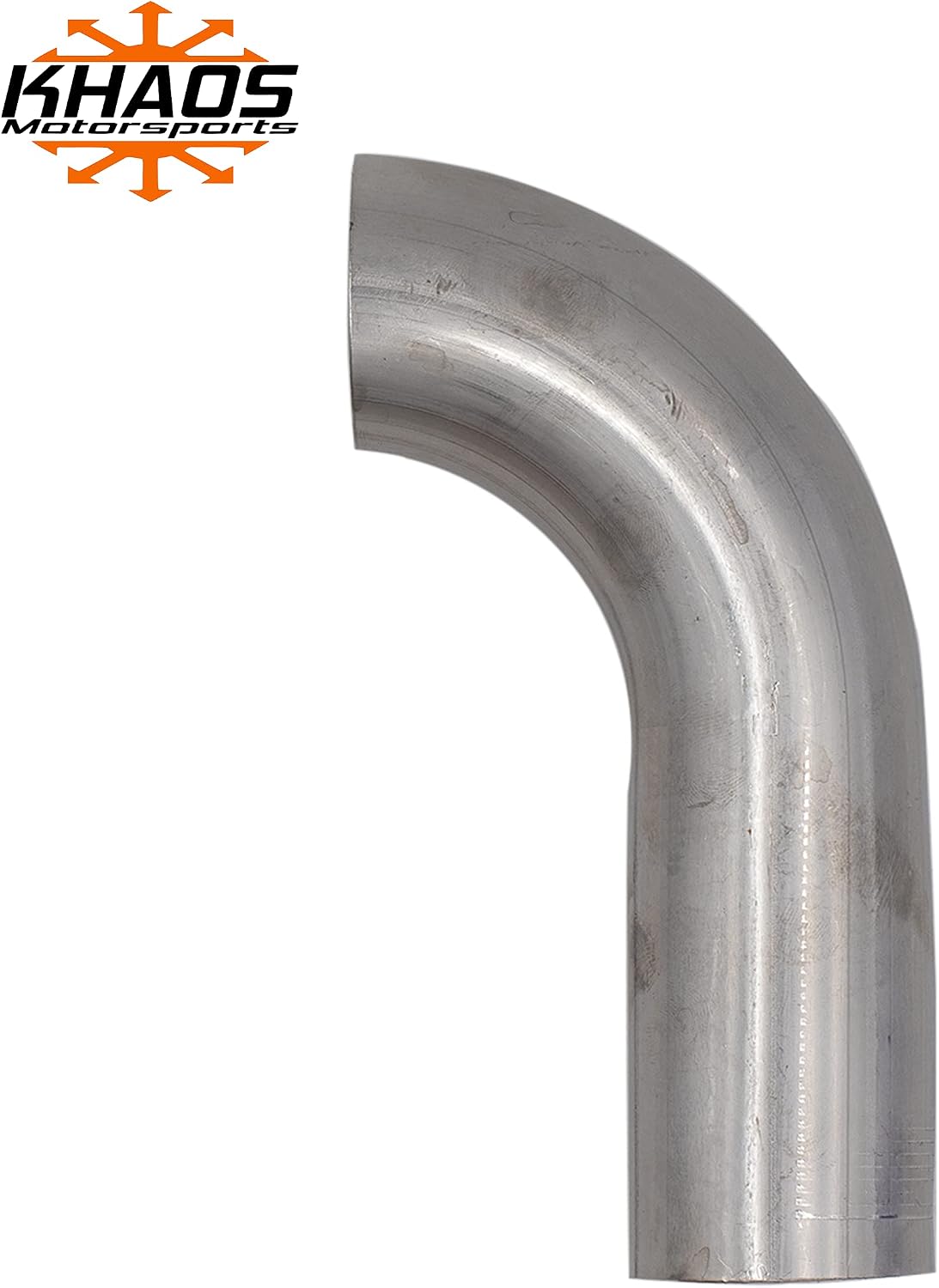 1.75" OD Short 90 Degree Mandrel Bend Exhaust Heater Elbow 304 Stainless Steel USA Khaos Motorsports 2 Pack
