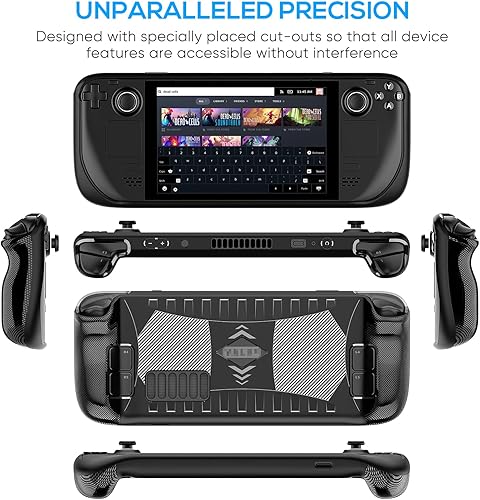 Miniatura 2 de Funda protectora para cubierta de vapor con protector de pantalla de vidrio templado a prueba de golpes antideslizante accesorios anticolisiones