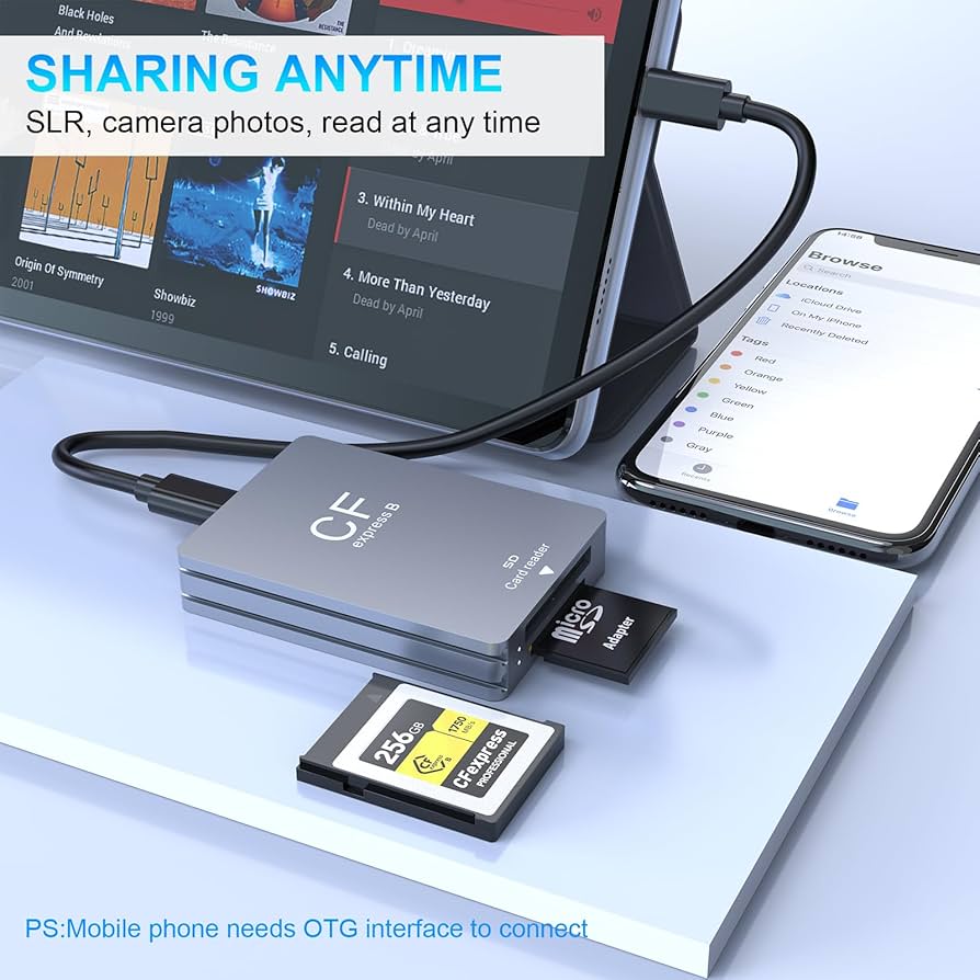 Amazon.co.jp: CFexpress タイプBカードリーダー SDカードリーダー Amazon.co.jp: CFexpress タイプBカードリーダー SDカードリーダー