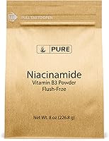 Vista 1 de PURE ORIGINAL INGREDIENTS Niacinamida (8oz) Vitamina B3 en polvo sin enjuague, suplemento dietético