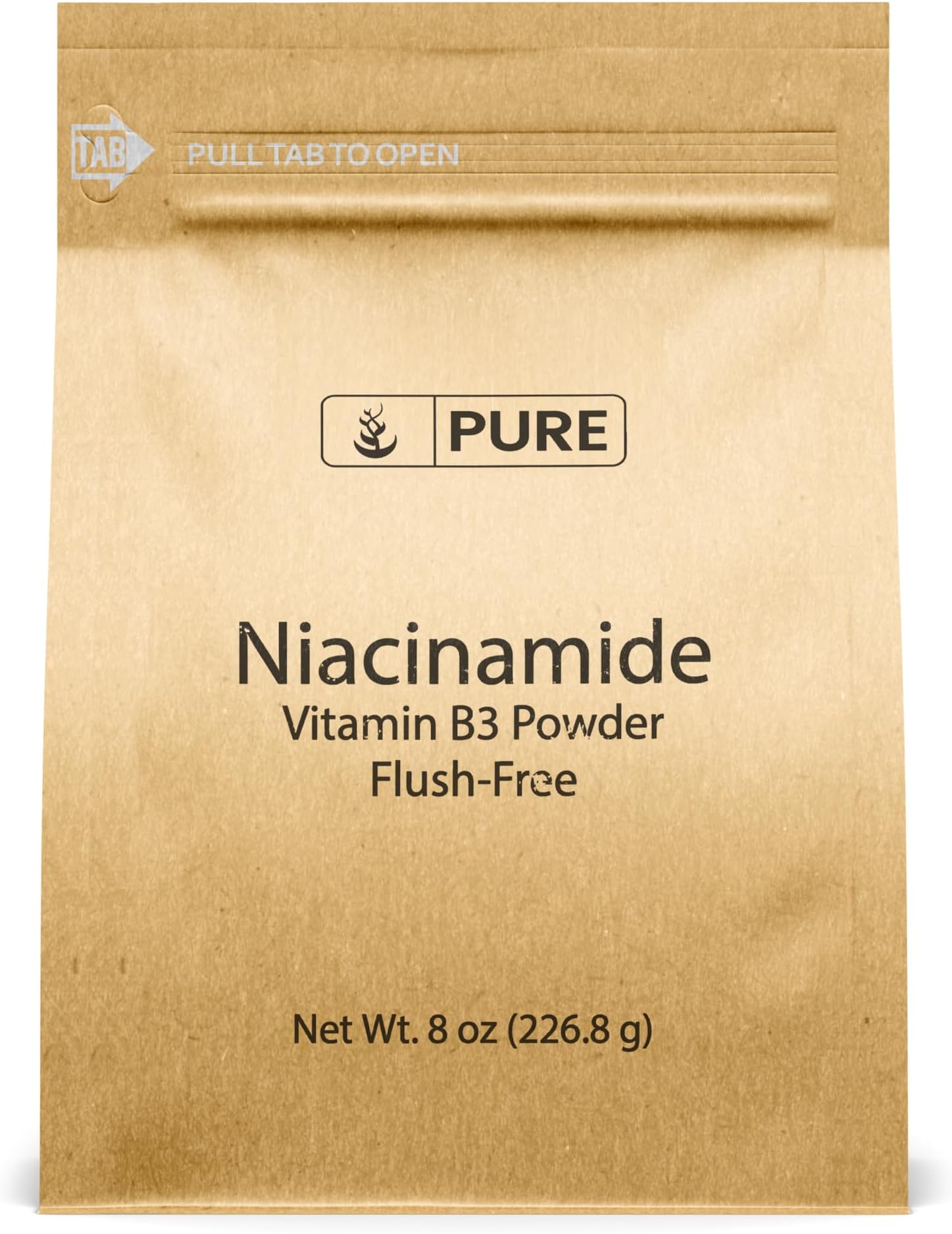 Pure Original Ingredients Niacinamide (8oz) Flush-Free Vitamin B3 Powder, Dietary Supplement