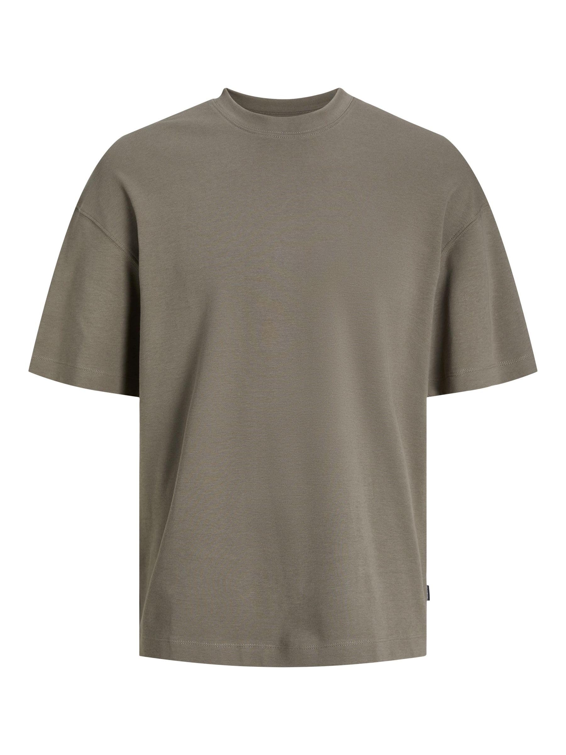 JACK & JONES Male T-Shirt Einfarbig T-Shirt