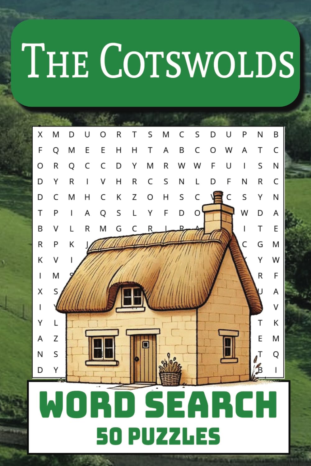 The Cotswolds Word Search Puzzle Book: Word Searches with easy to read print