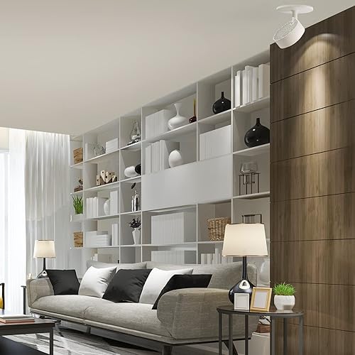 Miniatura 6 de VEOLUX Foco LED moderno, accesorio de iluminación monopoint de acento para interiores, 10 W, 3000 K, para estantería, galería de arte, dormitorio,