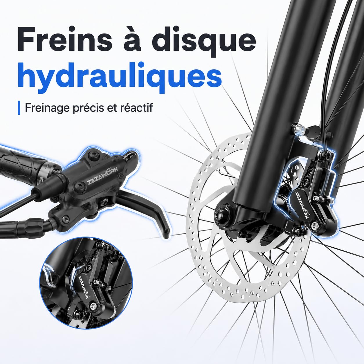 C29 Pro Vélo Électrique VTT 29 Pouces, Batterie 48V 20Ah, Autonomie 120 km, Freins Hydrauliques, 21 Vitesses, 63Nm, Cadre Aluminium