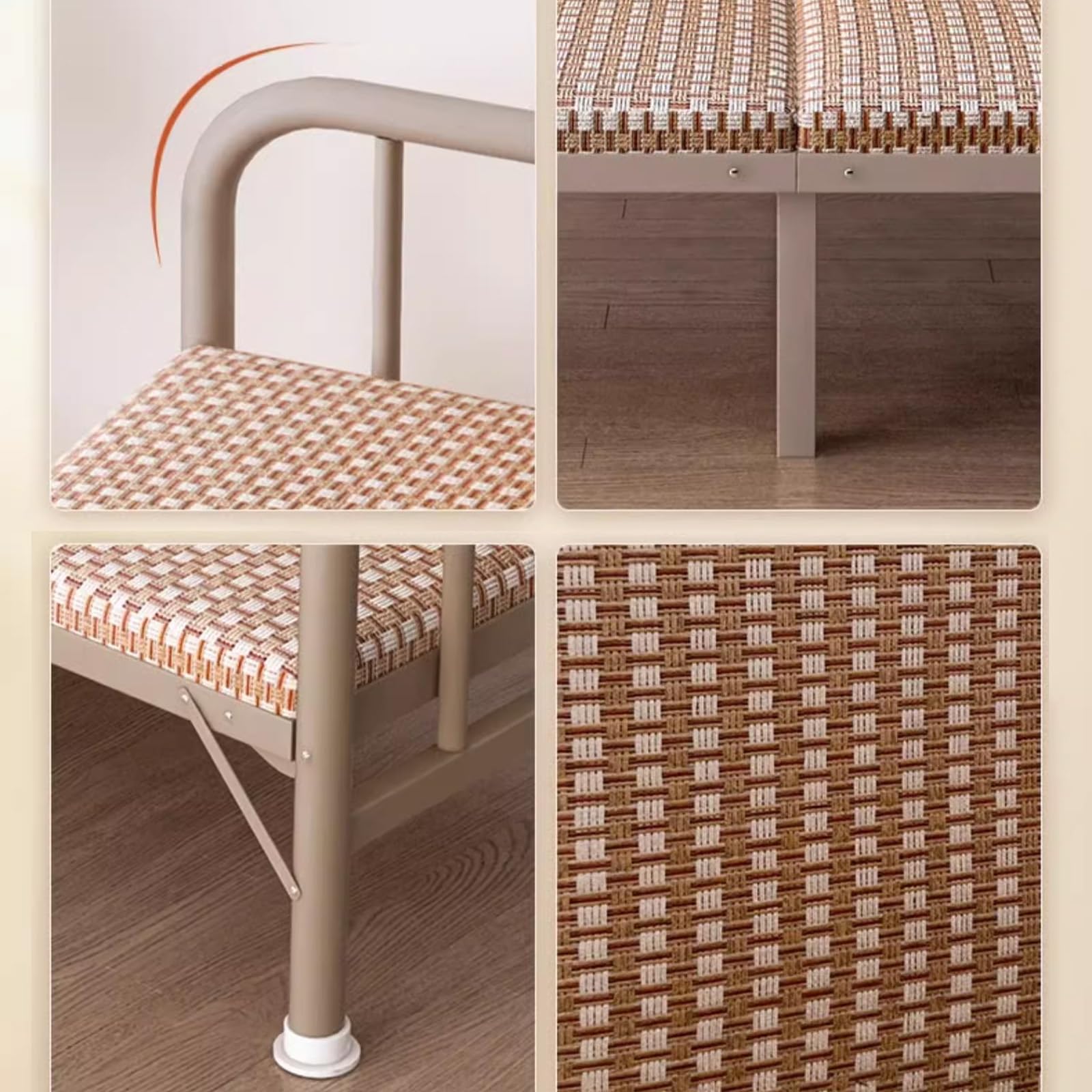 ペーパー折りたたみベッド幅80㎝高さ16㎝組立不要 マットレス付き 一人暮らし ペーパー折りたたみベッド幅80㎝高さ16㎝組立不要 マットレス