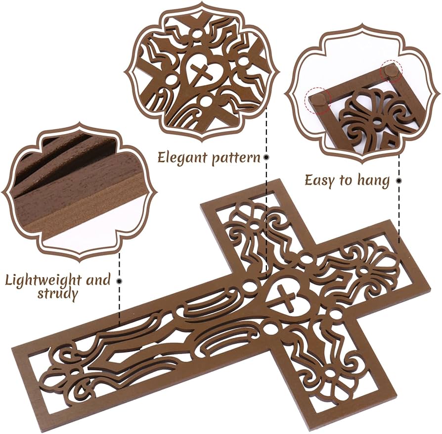 Amazon.com: Bnesi 3 Pcs Wooden Cross Wall Home Decor Brown Cross Carved Pattern Crosses Religious Cross Decorations Handmade Antique Wall Crosses for Living Room Church Wedding Office Hospital (Brown) : Home & amazon-com-bnesi-3-pcs-wooden-cross-wall-home-decor-brown-cross-carved-pattern-crosses-religious-cross-decorations-handmade-antique-wall-crosses-for-living-room-church-wedding-office-hospital-brown-home