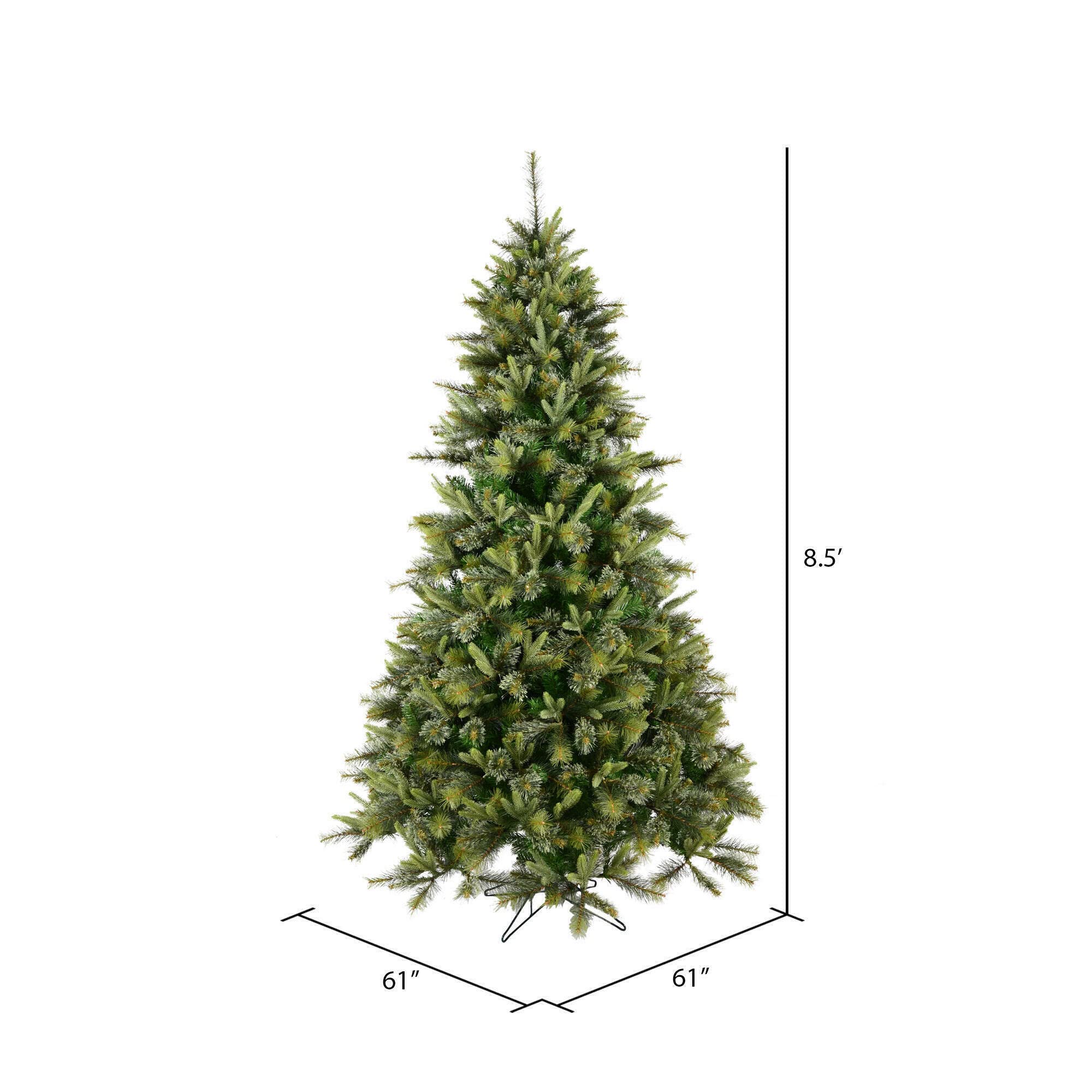 Amazon.com: Vickerman 8.5' Cashmere Pine Artificial Christmas Tree