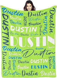 Personalized Blankets for Kids with Names Customized Blankets with Name for Adult Custom Blanket Gift for Birthday Christmas Valentines Day Gift