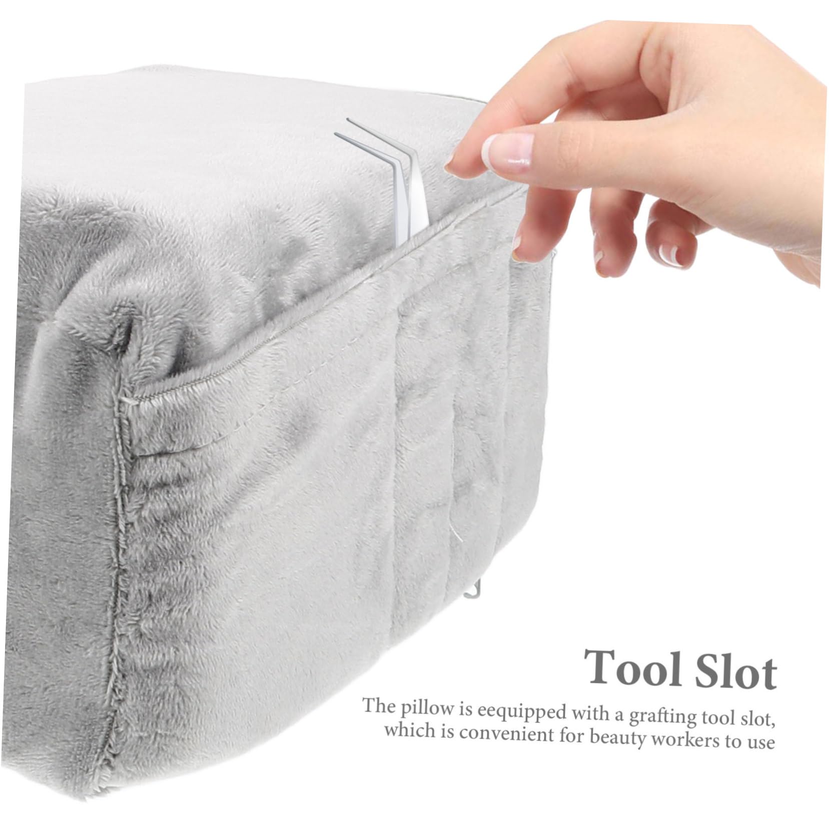 Extensión De Pestañas Almohada u Almohadilla Viscoelástica Para Injertos Soporte Cervical Almohada Reutilizable Para Salones