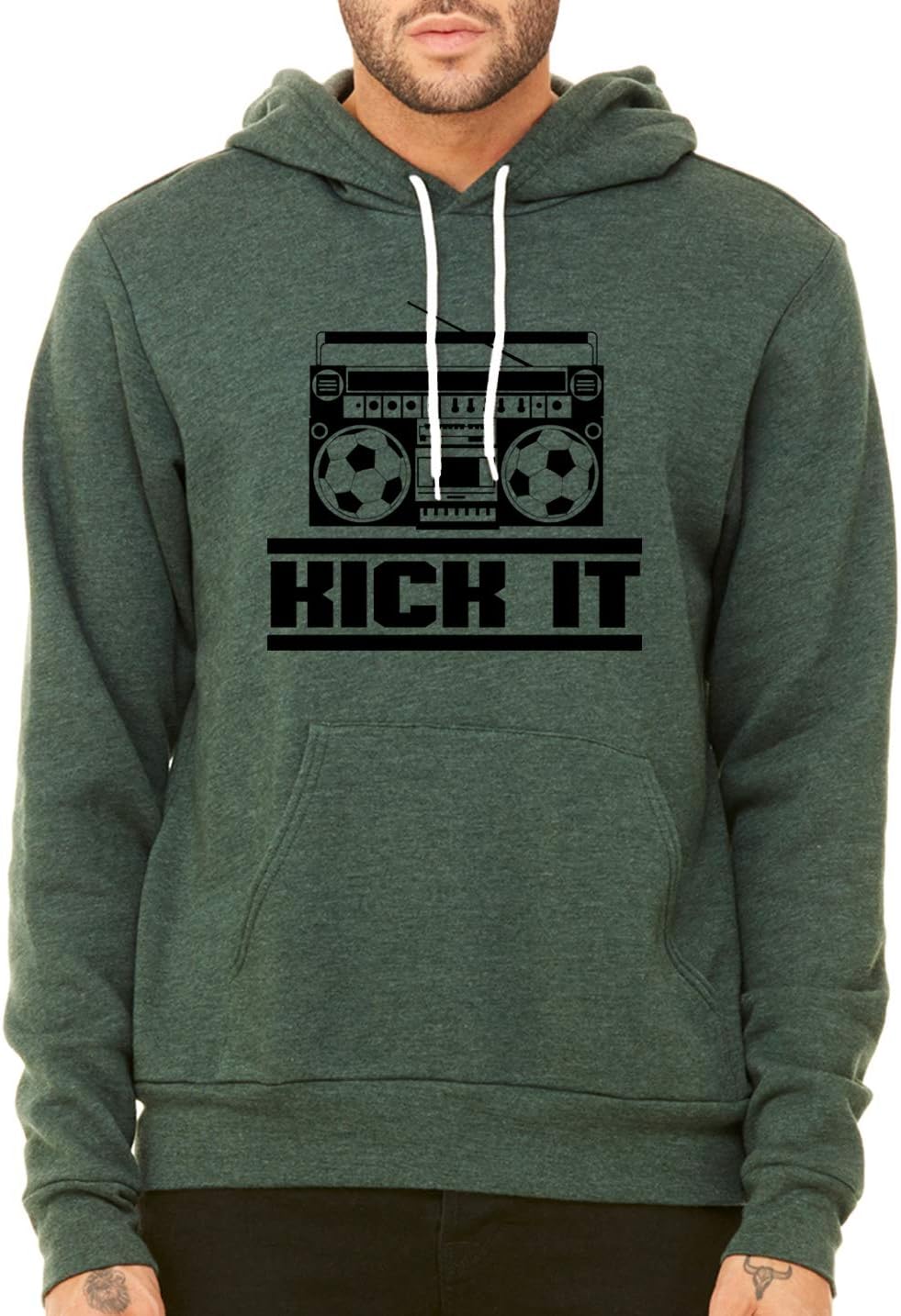 Kick is Soccer Radio, Funny Soccer Hoodies, Unisex Sweatshirts