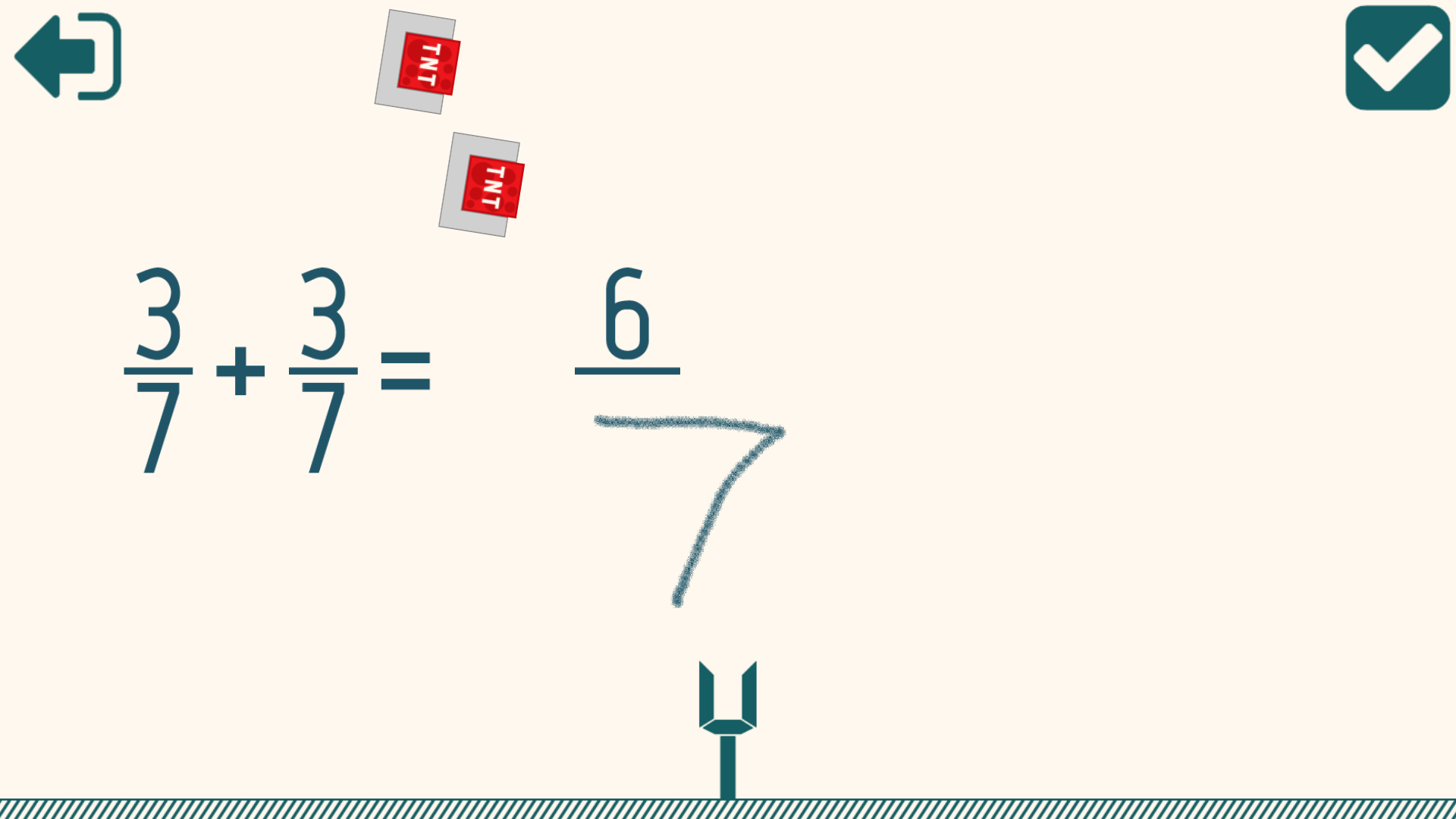 Add and subtract fractions - 5th grade math skills - App on Amazon Appstore