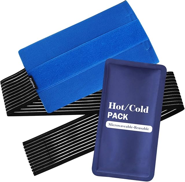 Healifty Gel Cold & Hot Pack - Reusable Warm or Ice Pack for Injuries, Shoulder, Knee, Hip, Back Pain- Hot & Cold Compress Therapy for Swelling, Bruises, Surgery, Pain Relief Flexible Ice Pack