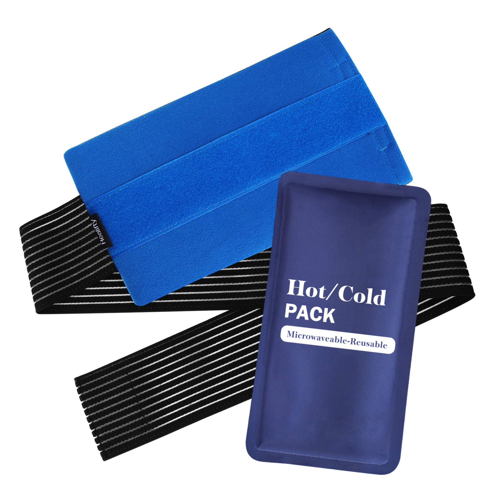 Healifty Gel Cold & Hot Pack Reusable Warm or Ice Pack for Injuries