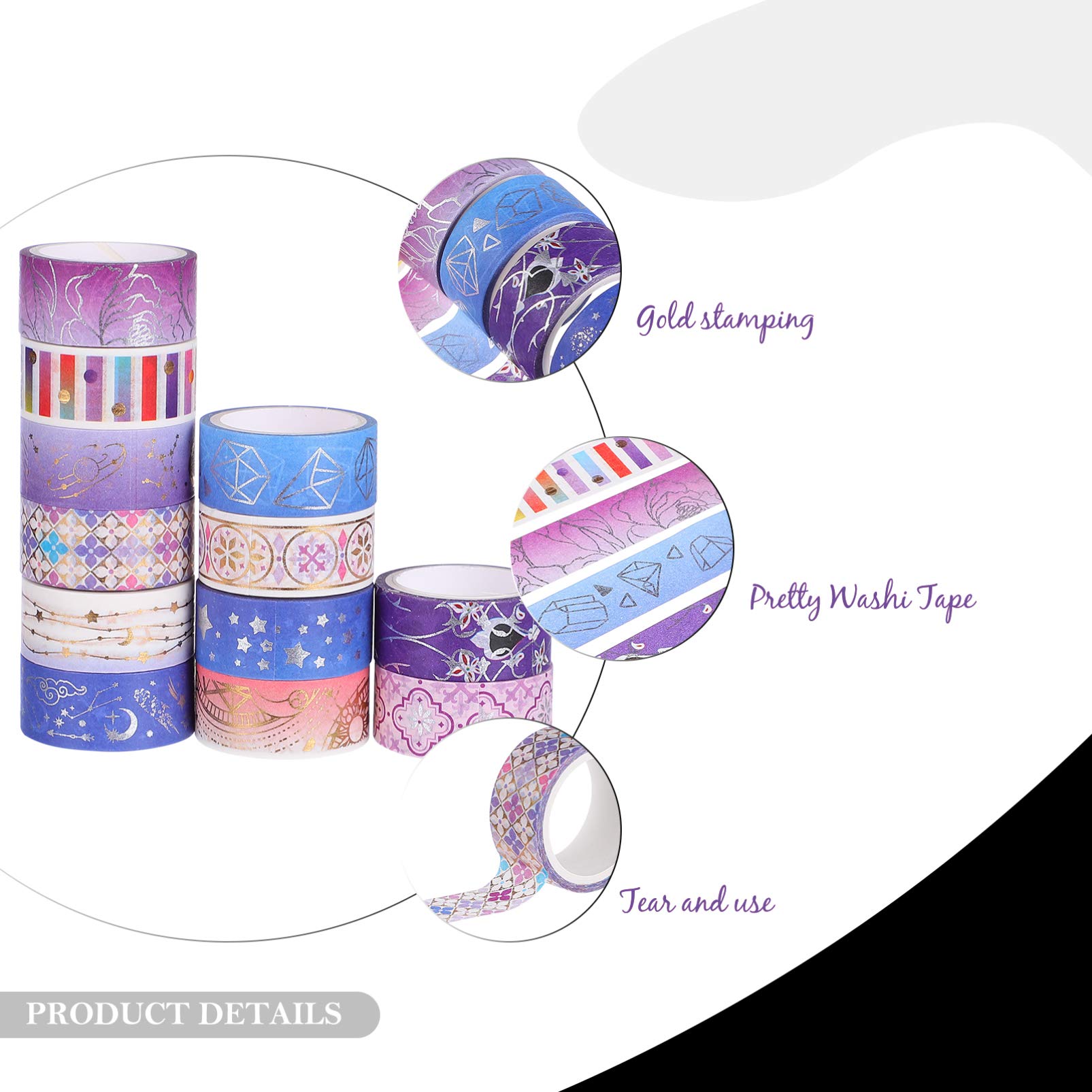 Ruban Adhésif. Rubans Adhésifs Transparents, Pièces Collantes. Ensemble