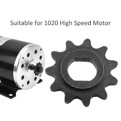 Miniatura 3 de Piñón de cadena, 11 dientes 25H Piñón de motor H Agujero de cadena de rodillos accesorio para motor de alta velocidad 1020