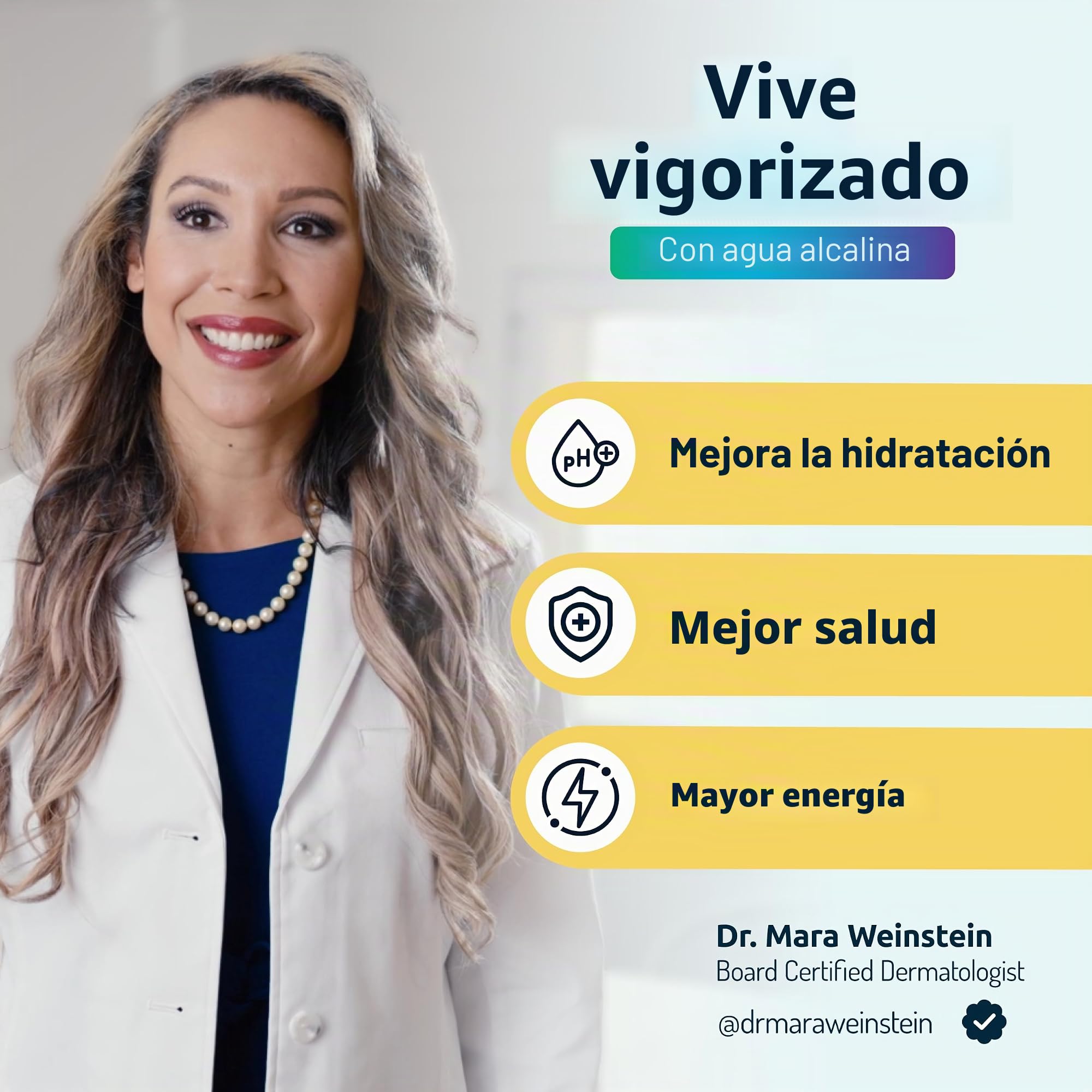 Jarra Filtradora de Agua Alcalina pH Restore de Cristal – Filtro de Larga Duración con Sistema de Filtración en Varias Etapas – Cristal de 3,5 L Agua Potable Pura de Alto pH