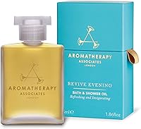 Aromatherapy Associates Revive Evening Bath & Shower Oil | Natural Hydrating Blend with Ylang Ylang, Patchouli & Sandalwood (1.86 oz)