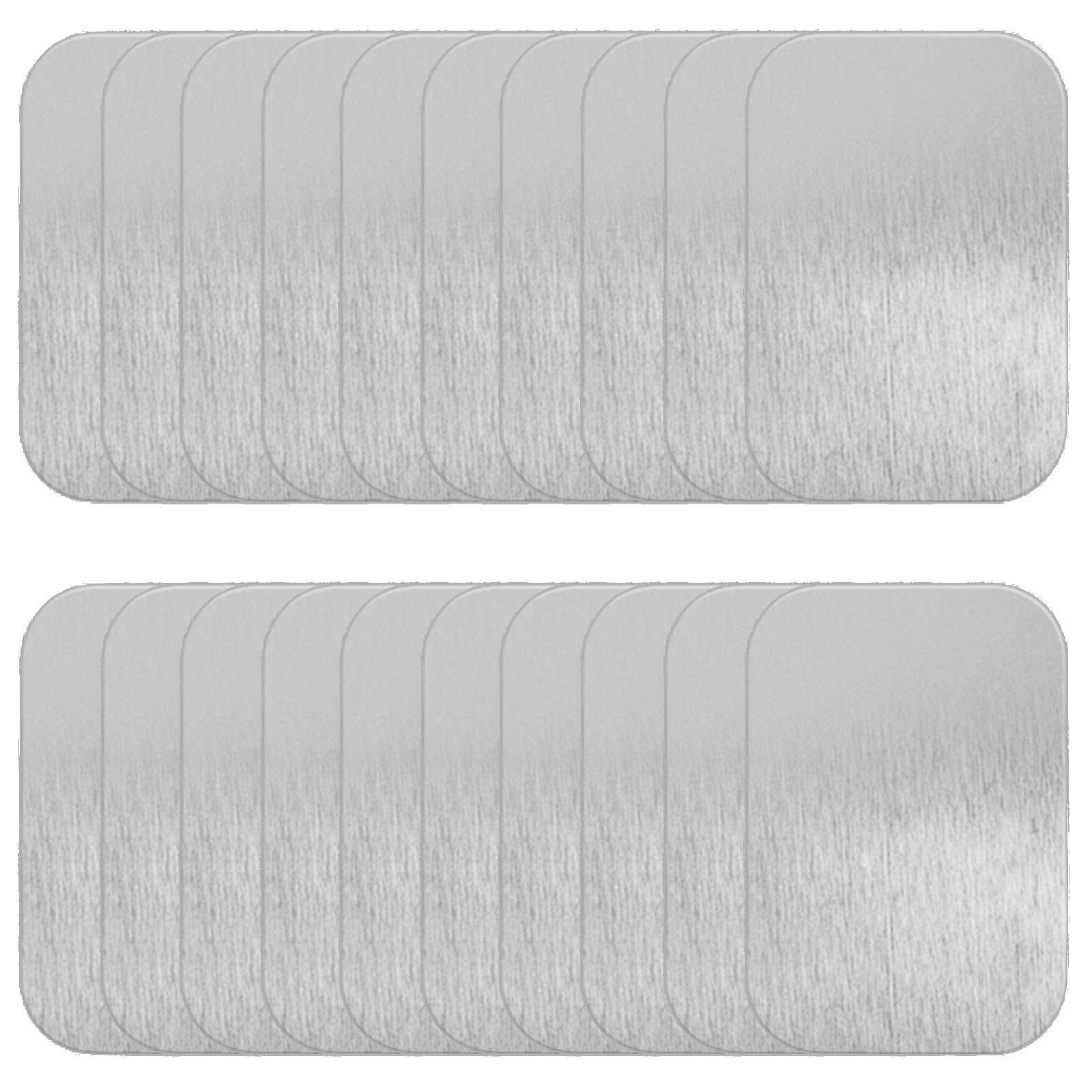 Amazon | LIANHATA スチールプレート 20枚 スチールシート マグネット