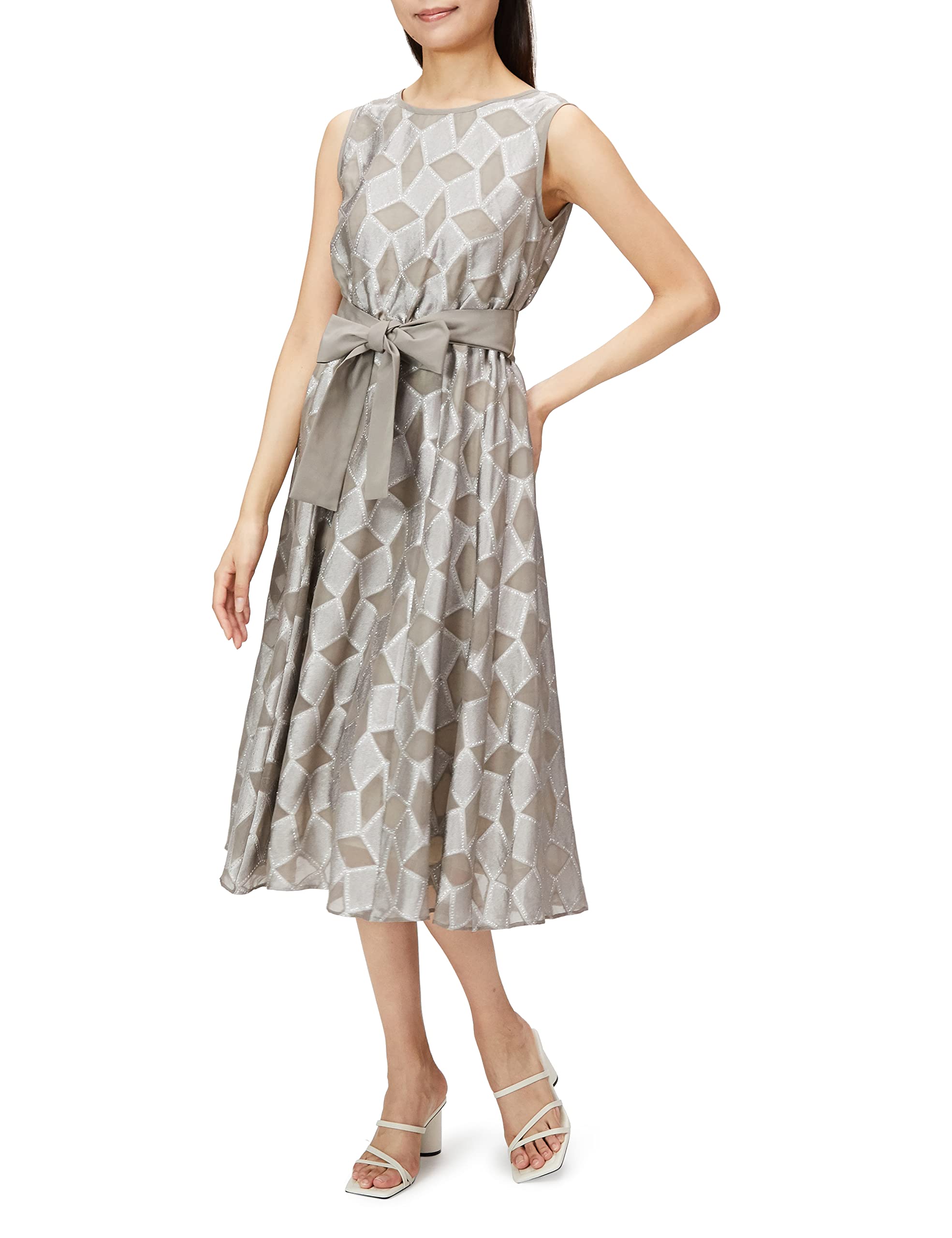 Amazon.co.jp: [グレースコンチネンタル] 2022AW ﾒﾀﾘｯｸｷｶｼﾞｬｶﾞｰﾄﾞﾄﾞﾚｽ