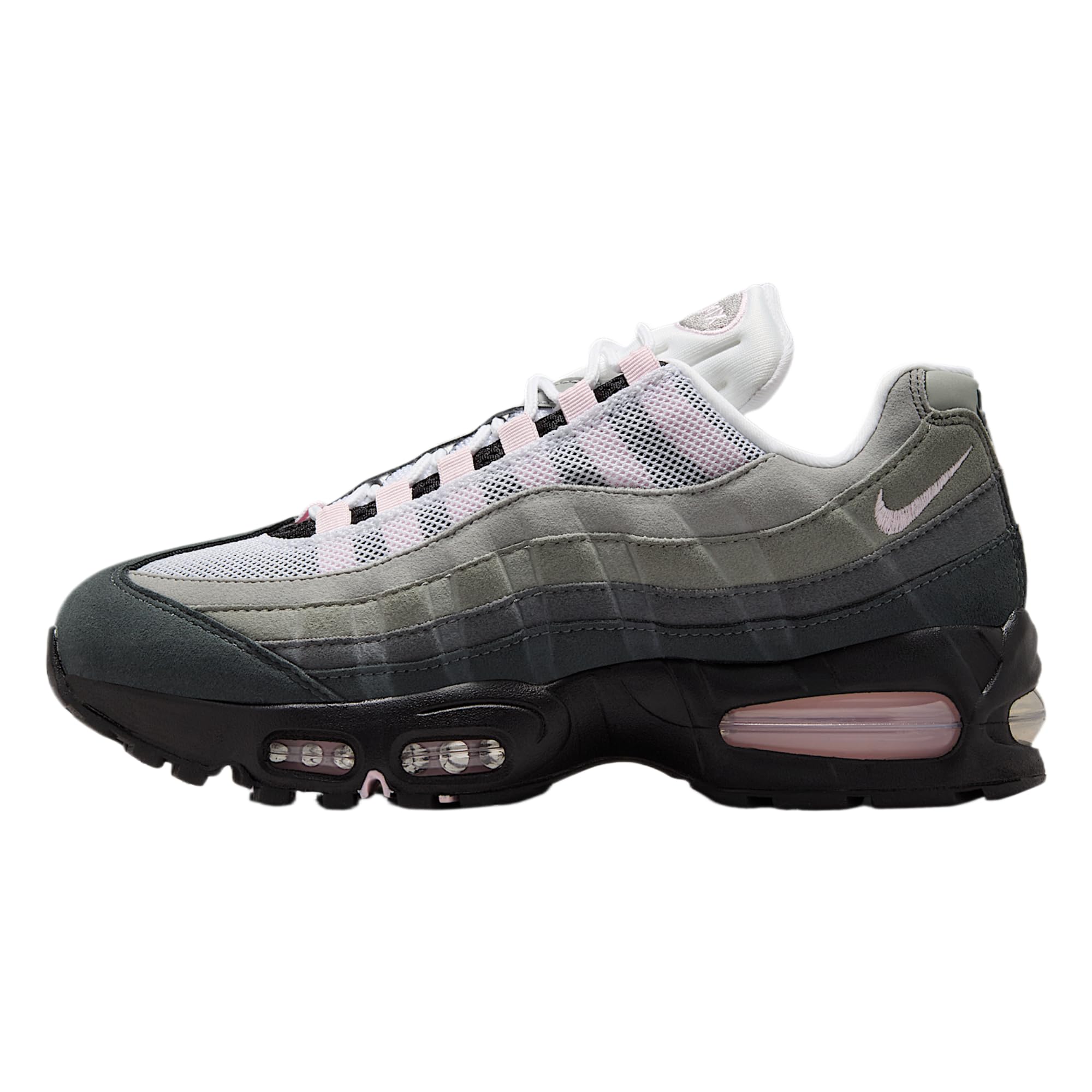 NIKE HJ5996-001 W AIR MAX 95 OG Women Black/Pink Foam-White-Reflect Silver UK 3