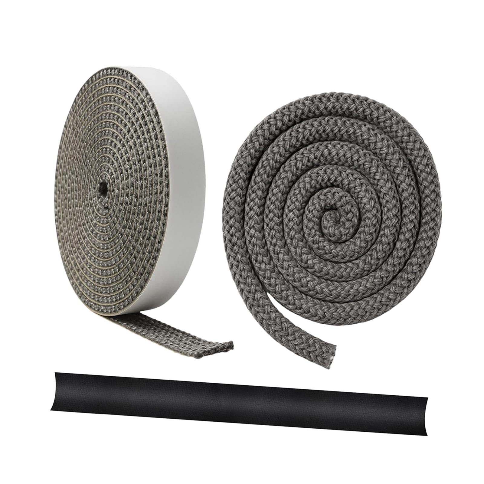 perfk Guarnizione per in corda di fibra di vetro Guarnizione per stufa resistente al calore versatile di facile installazione