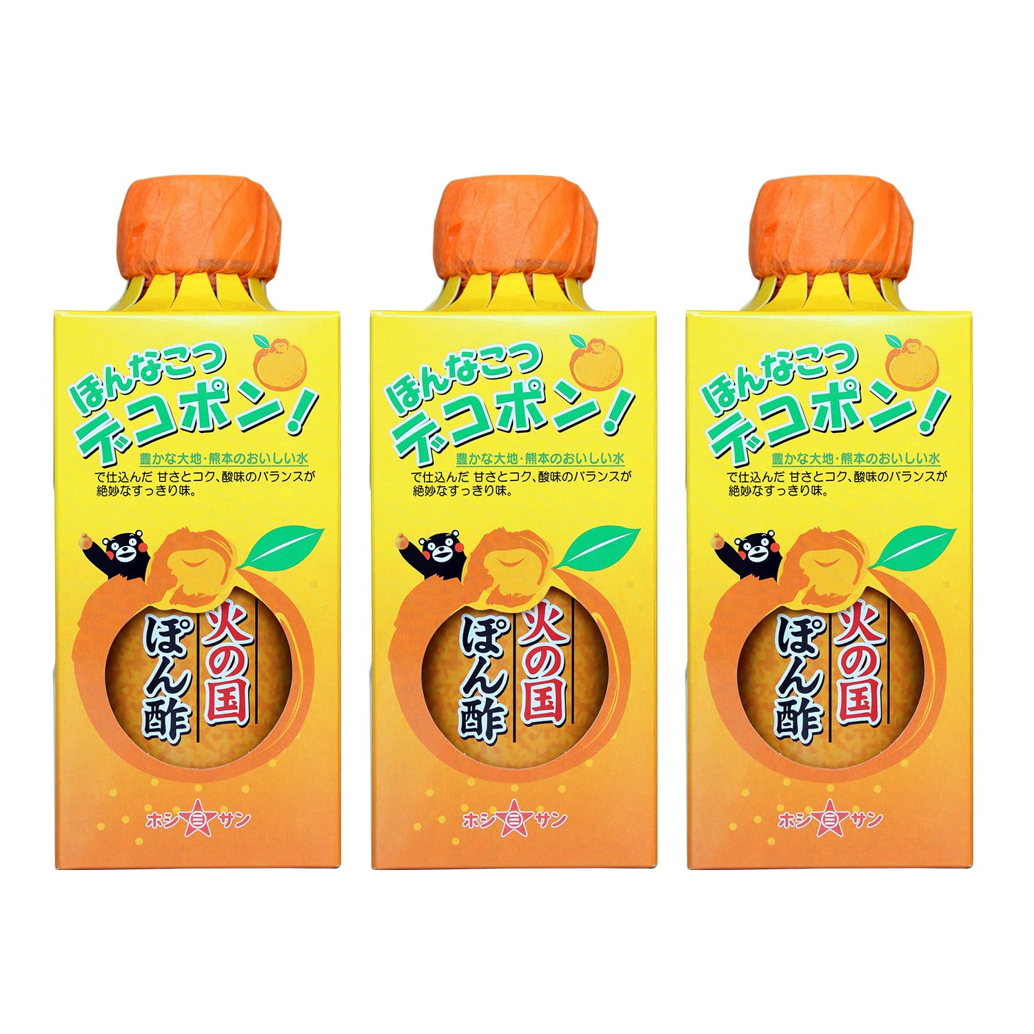 Amazon.co.jp: Dekopon! Hinokuni Ponzu (310 ml x 3 bottles) with
