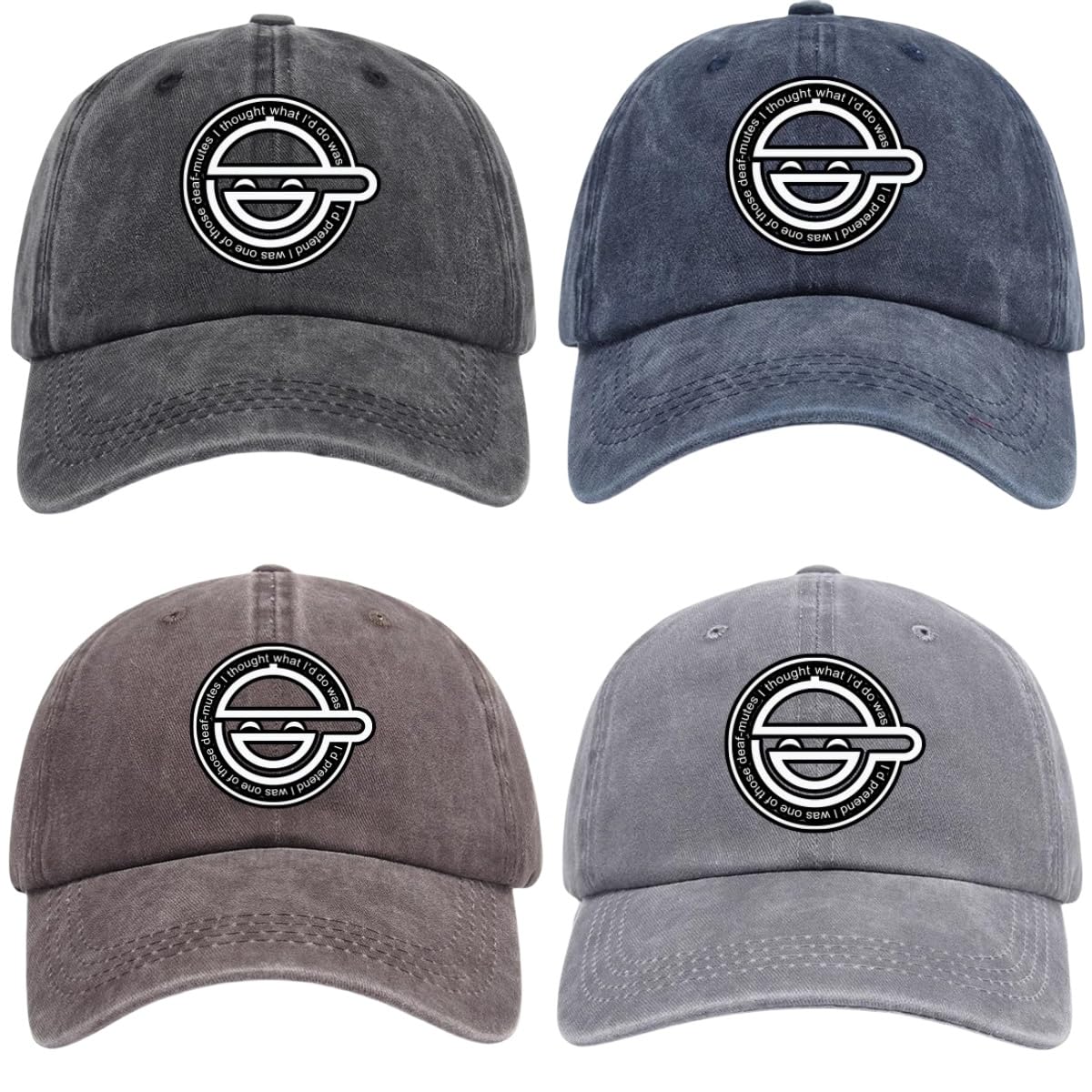 Amazon.co.jp: NABEN 攻殻機動隊 笑い男 キャップ 帽子 メンズ