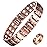 Feraco Men\'s Copper Magnetic Bracelet and Ring Elegant 99.99% Solid Copper Bracelets with Double-Row Strong Magnets, Magnetic Field Therapy Jewelry