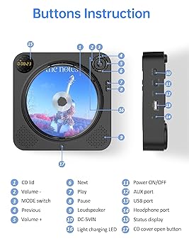スリムCDプレーヤー TF1032 スリムCDプレーヤー TF1032