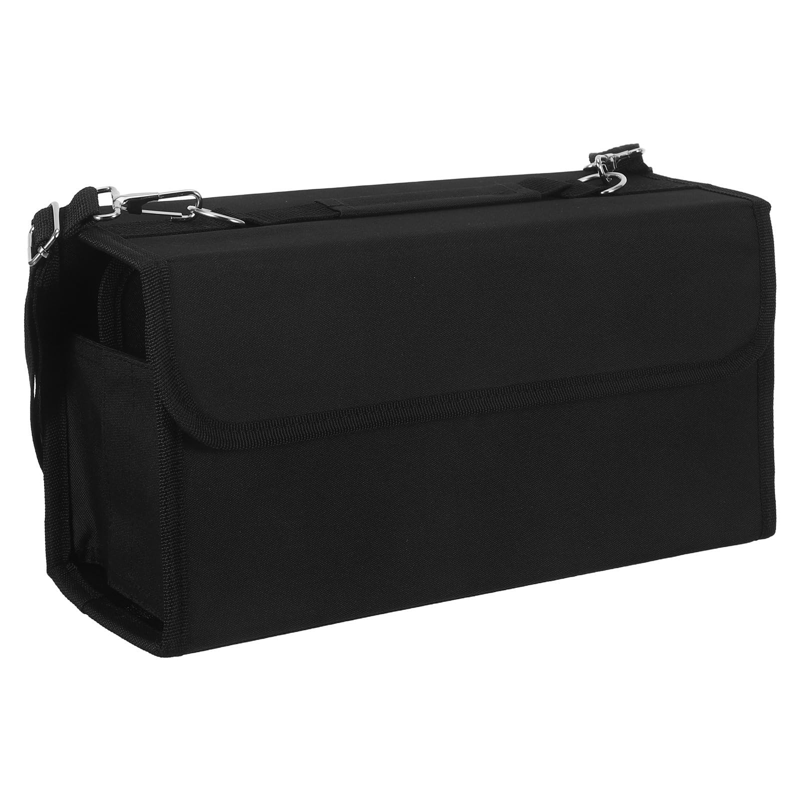 Astuccio Portapenne per Pennarelli 80 Scomparti Nero