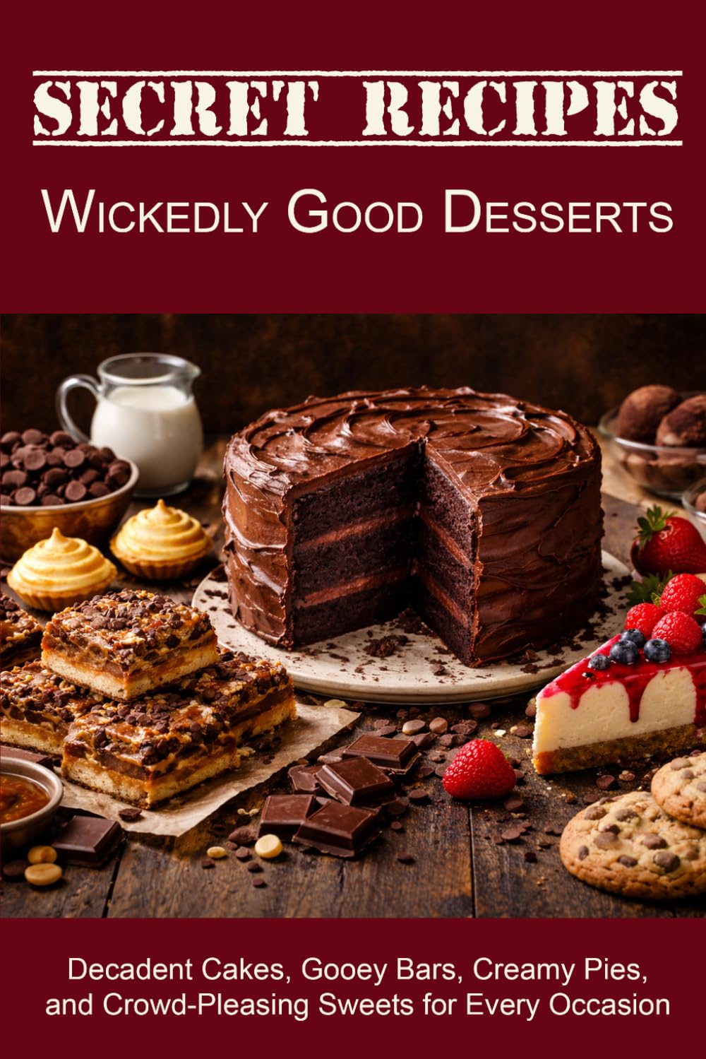 Secret Recipes - Wickedly Good Desserts: Decadent Cakes, Gooey Bars, Creamy Pies, and Crowd-Pleasing Sweets for Every Occasion