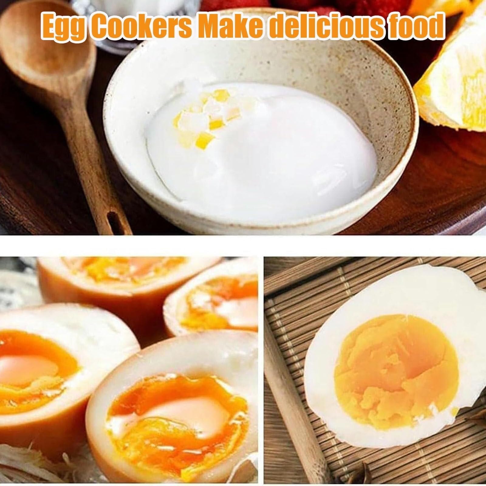 Kitchen Electric Egg Cooker, Hot Spring Egg Cooker, Commercial 60Pcs Large Capacity Automatic Half-Boiled Egg Soft-Boiled Egg Machine(110v)