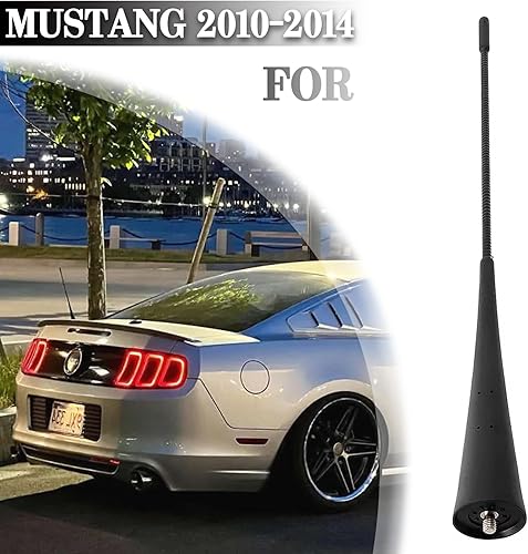 Miniatura 3 de Covnikyer Mástil de antena de techo compatible con Ford Mustang 2010-2014 Antena de radio de coche de repuesto AR3Z-18813-A