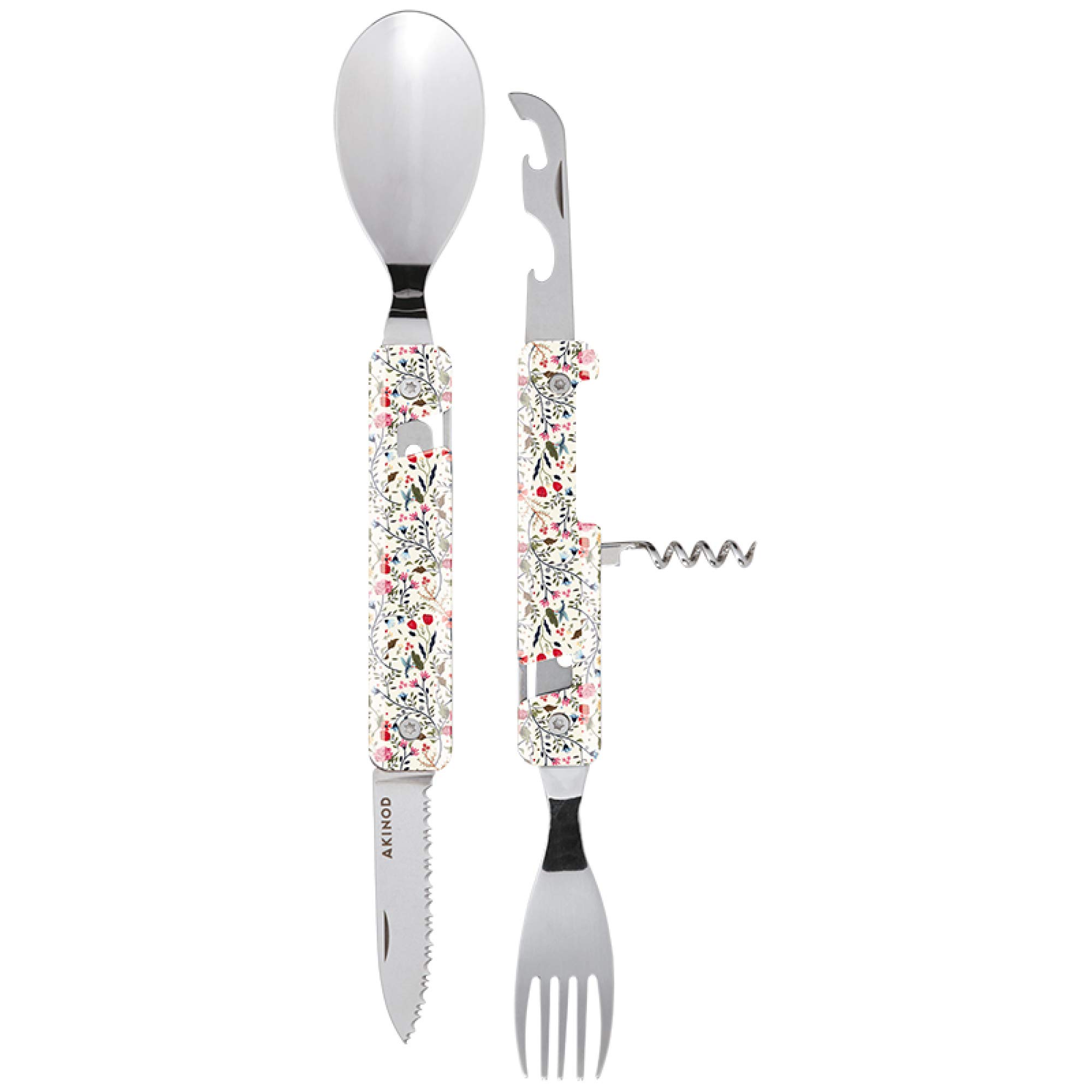 Akinod Multifunktionales Besteck 13h25, Blumenwiese